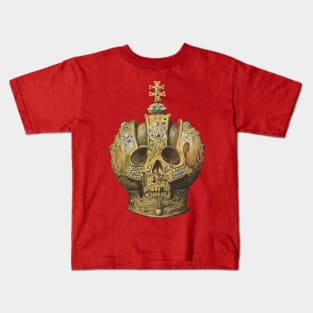 The Skulking Skull King Kids T-Shirt